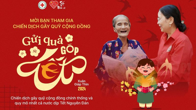 Phát động Chiến dịch "Gửi quà Góp tết", gây quỹ cộng đồng. 