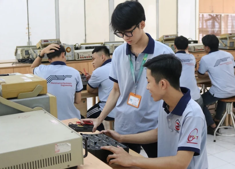 Học viên Học viện Công nghệ Bưu chính Viễn thông. (Ảnh minh hoạ: PTIT)
