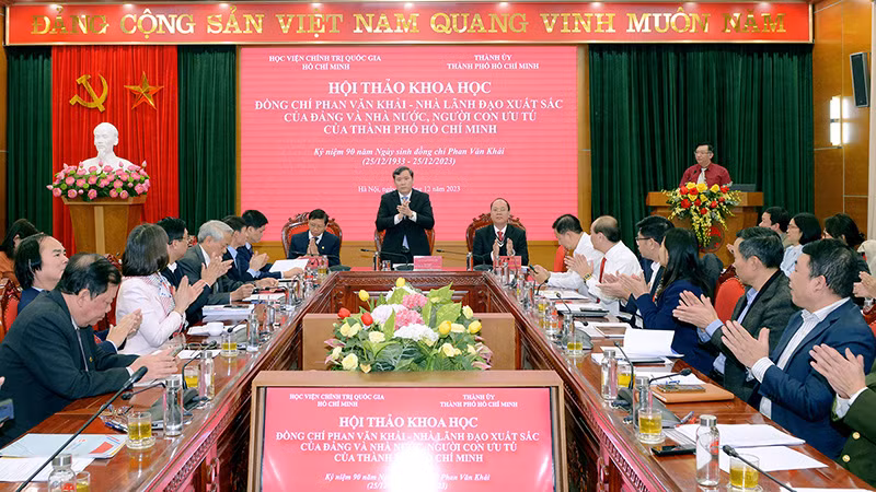 Quang cảnh hội thảo. (Ảnh: hcma.vn)
