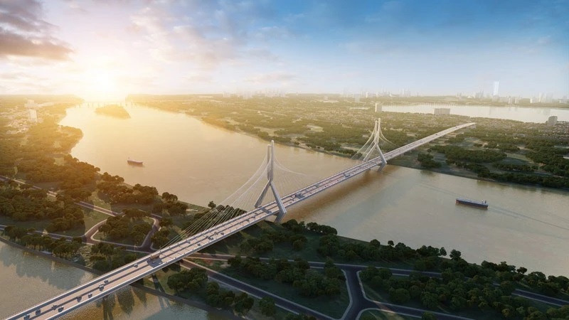 Hà Nội đang chuẩn bị các điều kiện để khởi công cầu Tứ Liên và đường hai đầu cầu vào ngày 19/5/2025.