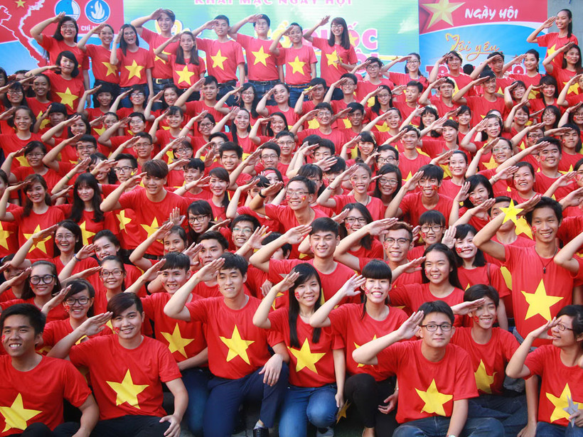 Sức trẻ Việt Nam. Nguồn: QĐND