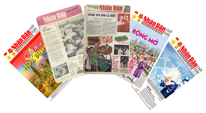 Dấu ấn đổi mới trên từng trang báo. 