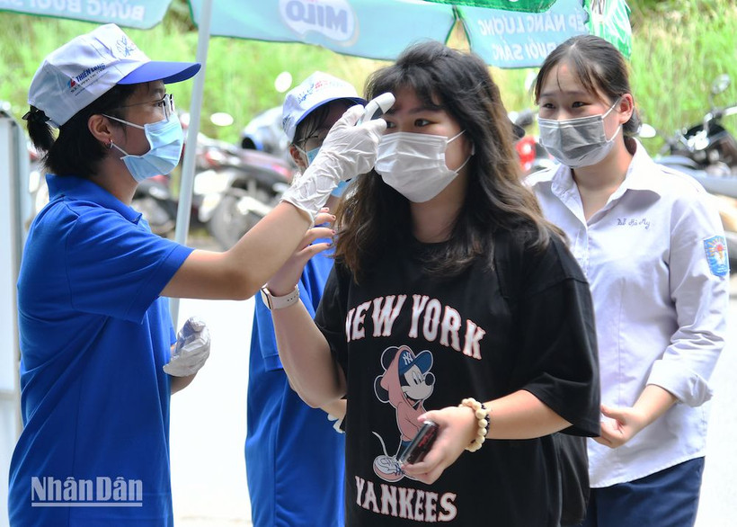 Bảo đảm an toàn trong những ngày diễn ra kỳ thi tốt nghiệp THPT (Ảnh minh hoạ: THỦY NGUYÊN)