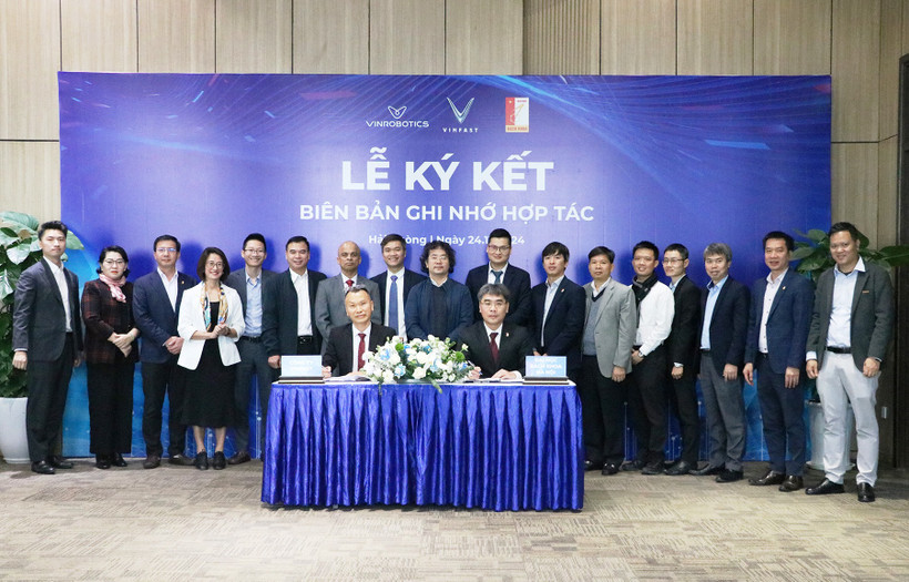 Đại học Bách khoa Hà Nội hợp tác đào tạo nhân lực cho VinFast và VinRobotics