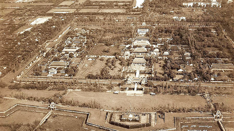 Kinh thành Huế xưa. (Ảnh Internet)