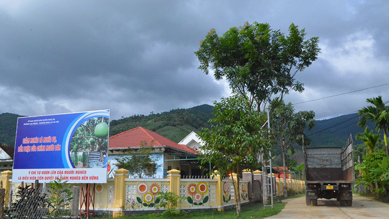 Hệ thống cơ sở hạ tầng ở Bok Tới đã có nhiều đổi thay trong những năm gần đây.