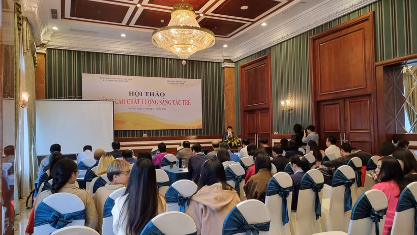 Nâng cao chất lượng sáng tác trẻ