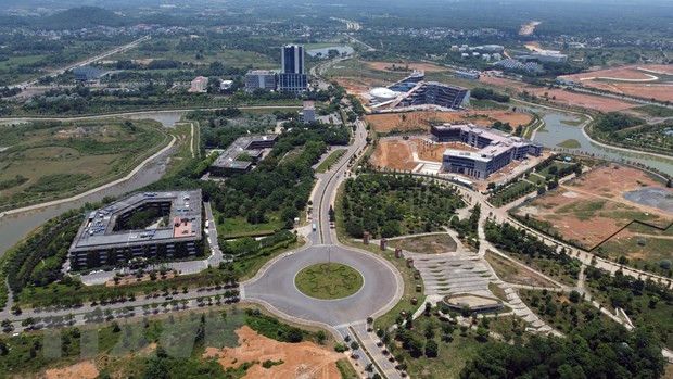 Khu Công nghệ cao Hòa Lạc. Ảnh: TTXVN