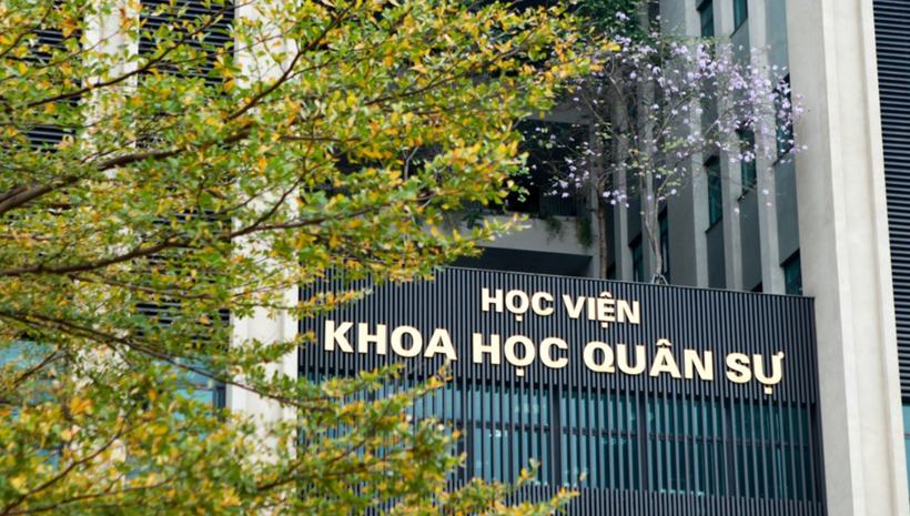 Điểm trúng tuyển Học viện Khoa học quân sự cao nhất là 29,79