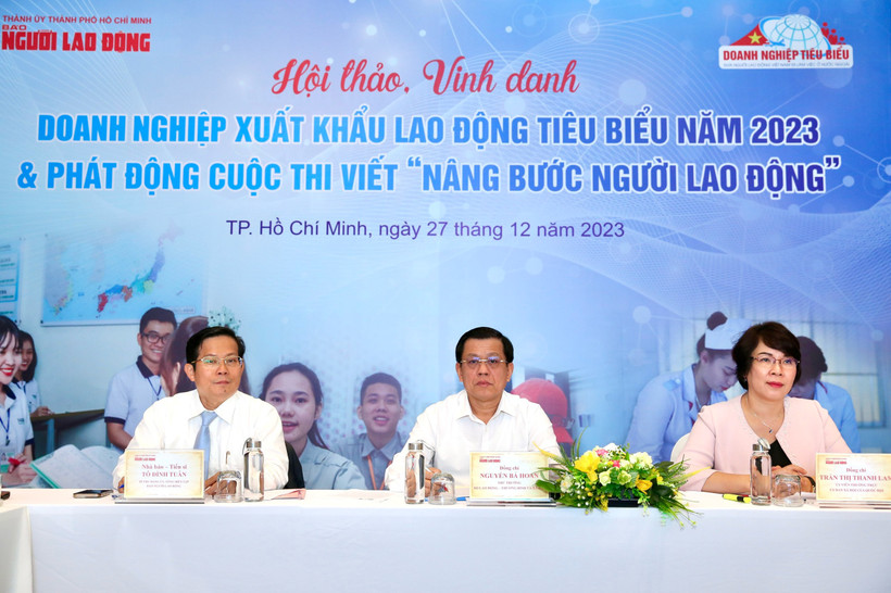 Hội thảo Xuất khẩu lao động sáng 27/12.