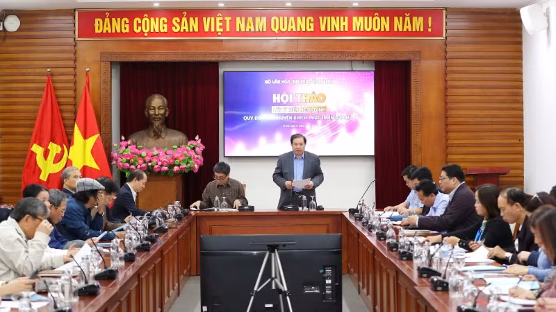 Quang cảnh hội thảo.