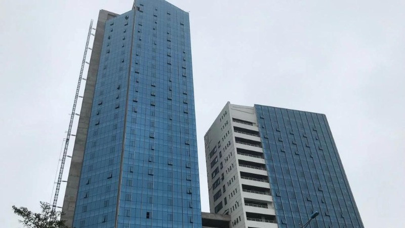 Tòa nhà Trung tâm giao dịch thường xuyên và Liên cơ quan. (Ảnh: PMC)