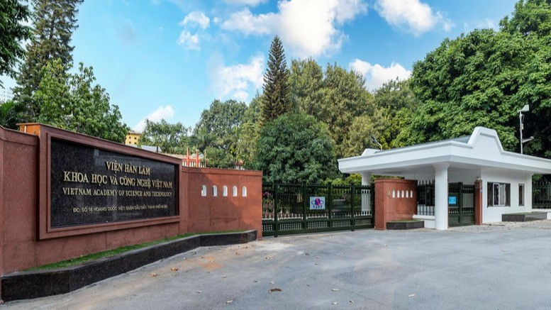 Viện Hàn lâm Khoa học và Công nghệ Việt Nam.
