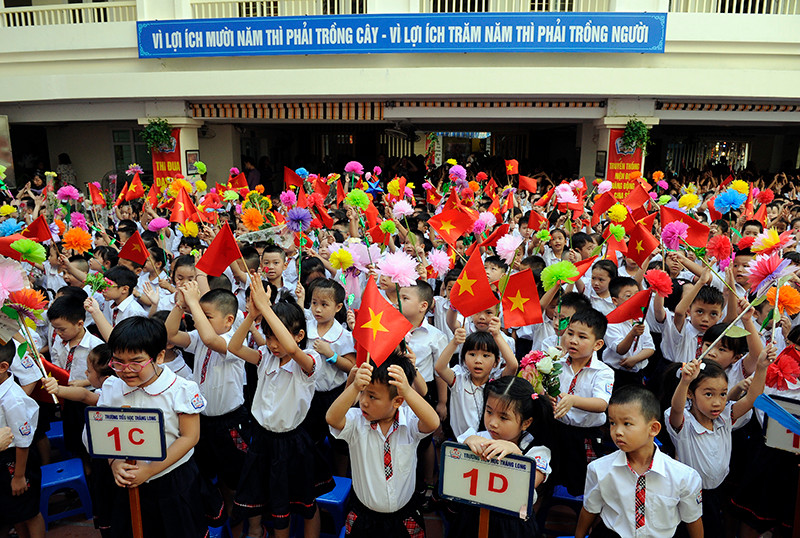 Học sinh Việt Nam (Ảnh minh hoạ: DUY LINH)