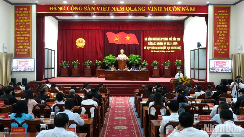 Hội đồng nhân dân thành phố Cần Thơ khóa X, nhiệm kỳ 2021-2026 khai mạc Kỳ họp thứ 20 (kỳ họp chuyên đề).