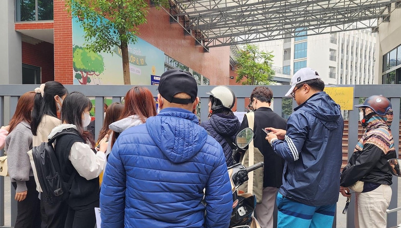 Nhiều thí sinh không được vào thi do không nắm rõ quy định về thời gian.