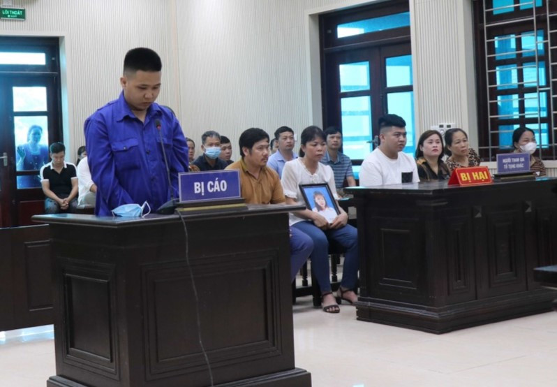 Bị cáo Phan Thanh Hoàng tại phiên tòa.