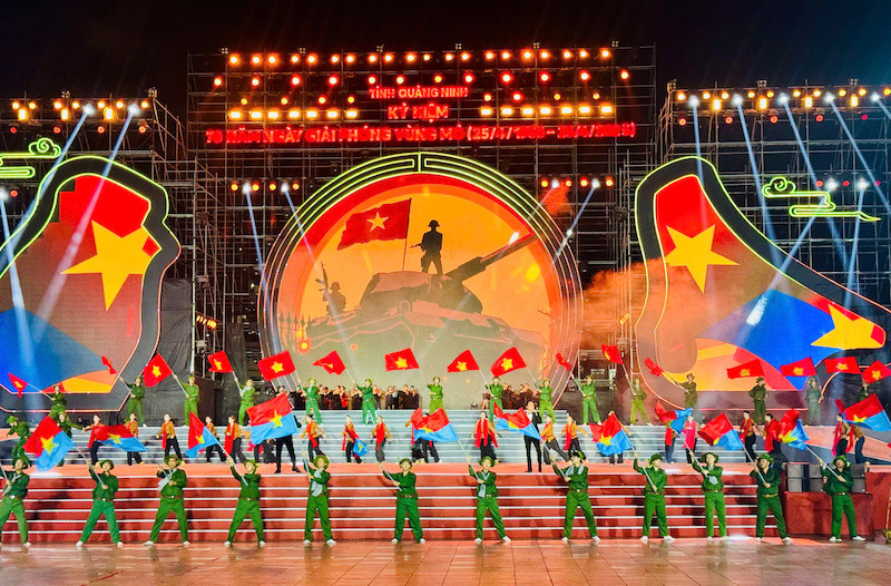 Chương trình nghệ thuật đặc sắc tại lễ kỷ niệm 70 Ngày Giải phóng Vùng mỏ 25/4 (1955-2025).