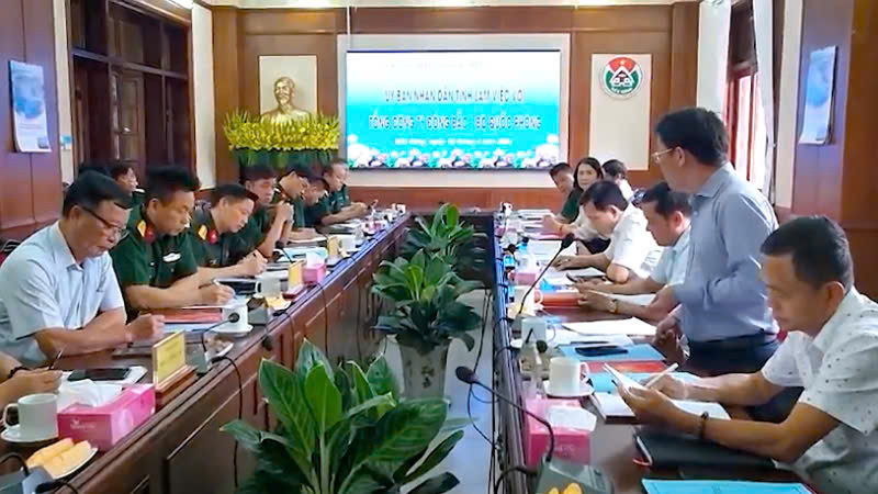 Tổng Công ty Đông Bắc làm việc với Uỷ ban nhân dân tỉnh Đắk Nông.
