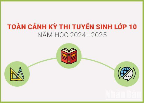 [Infographic] Toàn cảnh kỳ thi tuyển sinh vào lớp 10 năm học 2024-2025 của Hà Nội 