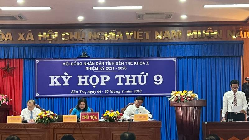 Hội đồng Nhân dân tỉnh Bến Tre thông qua 27 nghị quyết phát triển kinh tế-xã hội.