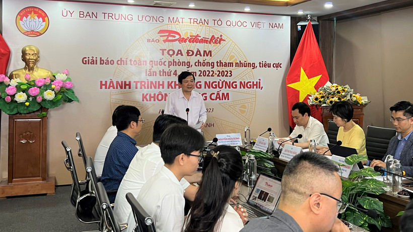 Quang cảnh buổi tọa đàm.