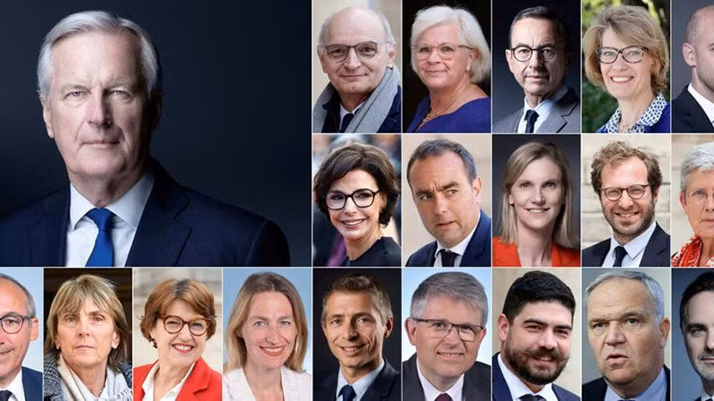 Thời gian thành lập chính phủ mới lần này diễn ra lâu nhất kể từ khi nền Cộng hòa thứ V của Pháp được thành lập năm 1958. (Ảnh: France24)