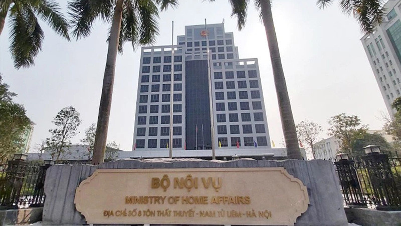Trụ sở Bộ Nội vụ. (Ảnh: Moha)