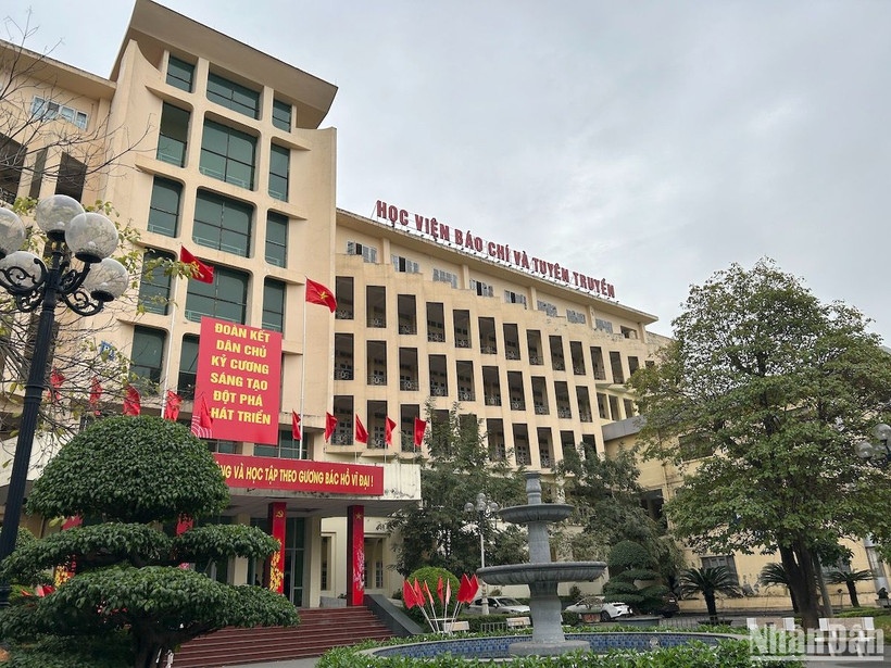 Học viện Báo chí và Tuyên truyền (Ảnh: LÊ HÀ)