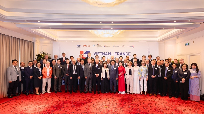 50 doanh nghiệp hàng đầu tham dự Diễn đàn Lãnh đạo Việt-Pháp.