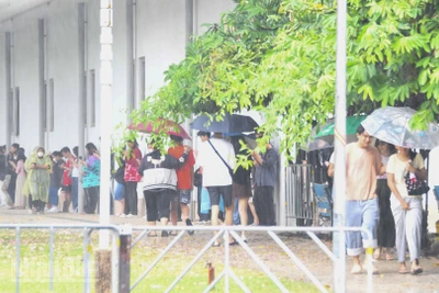 Gần 53 triệu cử tri Thái Lan đủ điều kiện tham gia bỏ phiếu. (Ảnh: XUÂN SƠN)