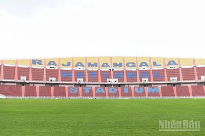 Sân vận động quốc gia Rajamangala ở Bangkok sẽ là nơi diễn ra lễ khai mạc SEA Games 33. (Ảnh: MINH THẮNG)