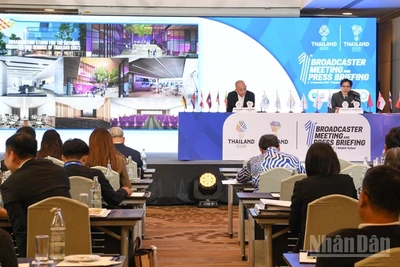 Nước chủ nhà thông tin về công tác tổ chức SEA Games 33 và ASEAN Para Games 13. (Ảnh: MINH THẮNG)