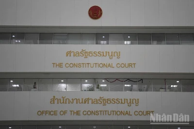 Tòa án Hiến pháp Thái Lan. (Ảnh: XUÂN SƠN)