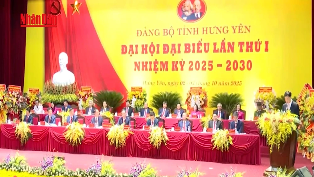 [Video] Đại hội đại biểu Đảng bộ tỉnh Hưng Yên lần thứ I: Đồng chí Nguyễn Hữu Nghĩa tiếp tục giữ chức Bí thư Tỉnh Hưng Yên