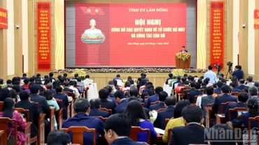 Quang cảnh hội nghị.