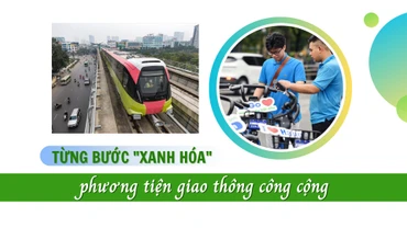 Từng bước "xanh hóa" phương tiện giao thông công cộng