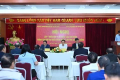 Quang cảnh Hội nghị được tổ chức tại Hội Luật gia Việt Nam. (Ảnh: PHAN LINH)