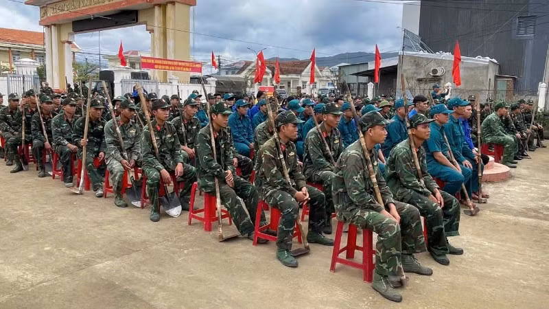 Các đơn vị trực thuộc Bộ Chỉ huy Quân sự tỉnh Gia Lai sẵn sàng nhận nhiệm vụ.