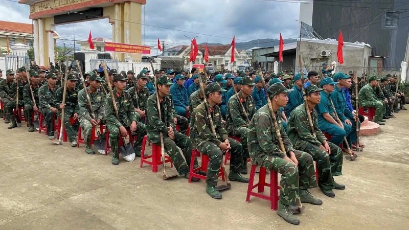 Các đơn vị trực thuộc Bộ Chỉ huy Quân sự tỉnh Gia Lai sẵn sàng nhận nhiệm vụ.