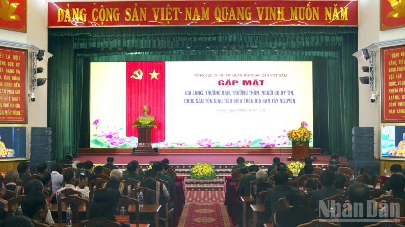 Quang cảnh buổi gặp mặt.