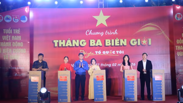 Chương trình “Tháng Ba biên giới” lan toả tinh thần dấn thân của tuổi trẻ Việt Nam.