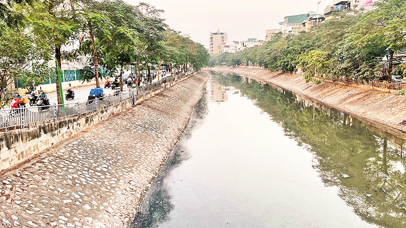 Các dòng sông khu vực phía tây Thủ đô ô nhiễm nghiêm trọng. 