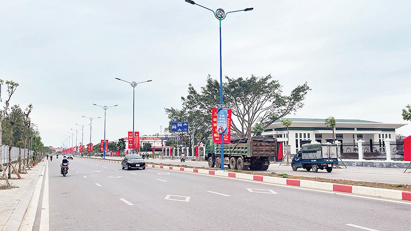Từ tuyến đường nhỏ, hẹp rộng 5-6m, năm 2024 đường Vũ Công Ðán (thành phố Hải Dương) được nâng cấp thành tuyến đường đôi rộng rãi khang trang. 