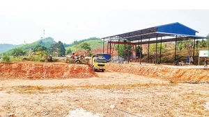 Vướng mắc về pháp lý được tháo gỡ, Dự án Khu du lịch sinh thái-văn hóa Đá Thiên tiếp tục được triển khai xây dựng.