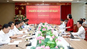 Quang cảnh hội nghị chiều 31/7.