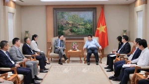Quang cảnh buổi tiếp. (Ảnh: An Đăng/TTXVN)