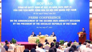 Họp báo công bố quyết định đặc xá năm 2025 (đợt 2). (Ảnh: VGP)