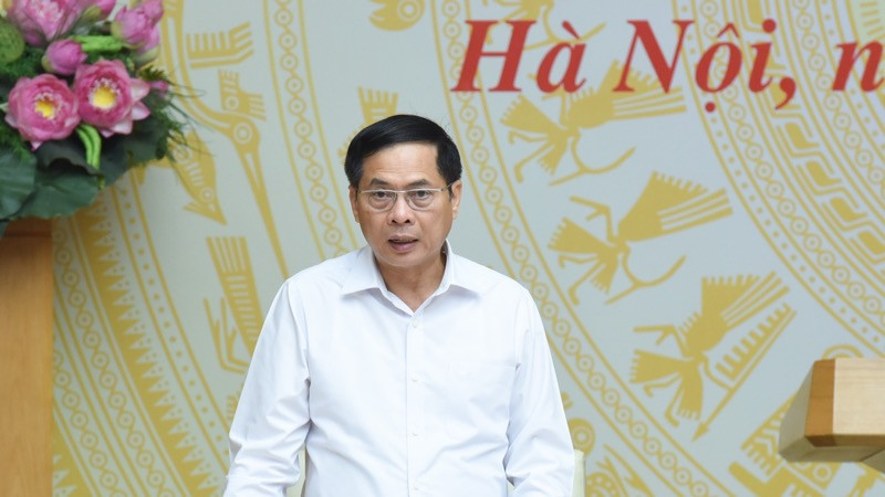 Quang cảnh cuộc họp. (Ảnh: TRẦN HẢI)