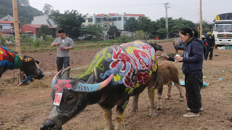 Hội thi năm nay đã thu hút nhiều họa sĩ trẻ tham gia.